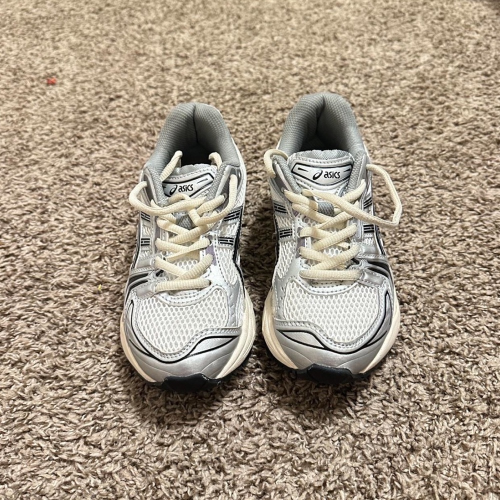 ASICS GEL silver and black
